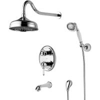 Душевой комплект 204 мм Lemark Villa LM4822C