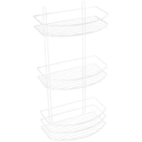 Полка для ванной Fixsen FX-720W-3 25 см, тройная, белый