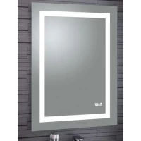 Зеркало WeltWasser Mira 8060-1 10000000964 60x80 см, с LED-подсветкой, сенсорным выключателем, антизапотеванием