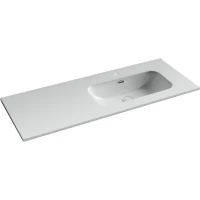 Раковина Ceramica Nova Element CN7006R 121x46,5 см R, накладная, белый