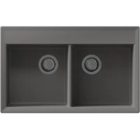 Кухонная мойка Florentina Тоскана 820 17.050.E0820.307 82x51 см, серый шелк