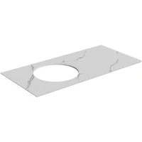 Столешница Kerama Marazzi Plaza Монте Тиберио CO3.SG50008220R\100 100 см, белый мрамор