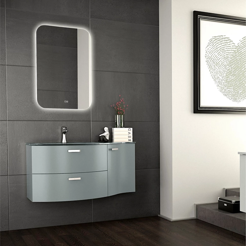 

Зеркало 55x80 см Silver Mirrors Pallada LED-00002272