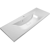 Раковина Misty Комфорт 5004100 99,5x44,5 см, накладная, белый