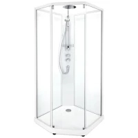 Душевая кабина 100x100x215 см IDO Showerama 10-5 Comfort 558.207.313 прозрачное