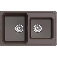 Кухонная мойка Ewigstein шоколад Elegant 80D