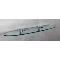 Полка стеклянная 72 см Colombo Design Luna B0130