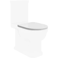 Сиденье для унитаза с микролифтом Kerama Marazzi Pompei PO.seat.01\WHT