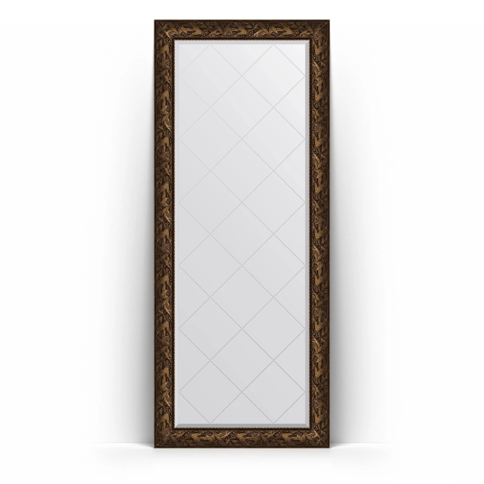 Зеркало напольное 84x203 см византия бронза Evoform Exclusive-G Floor BY 6326