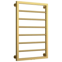 Полотенцесушитель водяной 800x500 золотой матовый Сунержа Канцлер 032-0254-8050