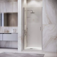 Душевая дверь RGW LE-003 Leipzig 351200307-11 70 см, профиль хром, стекло прозрачное