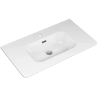 Раковина Brevita Onda B-OND080-01 81x46 см, накладная, белый