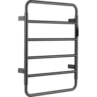 Полотенцесушитель электрический Wonzon & Woghand Wismar WW-AL201-GM 640x475, МЭМ правый, темный графит матовый