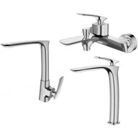 Комплект смесителей Tokito Fuji TOK-FUJ-1014 + TOK-FUJ-1012 + TOK-FUJ-1013