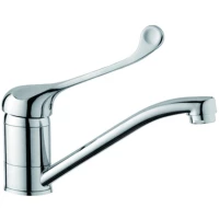 Смеситель для кухни D-Lin D151427-6 медицинский, локтевой, хром