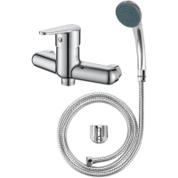 Смеситель для душа Voda Breeze BZ80acs с душевым гарнитуром, хром
