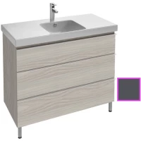 Тумба серый антрацит глянец 102 см Jacob Delafon Odeon Up EB994-442