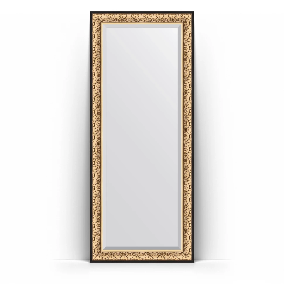 Зеркало напольное 85x205 см барокко золото Evoform Exclusive Floor BY 6133