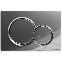 Кнопка смыва Ceramicanova Balance Sphere CN12-003CH для инсталляции, хром