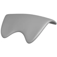 Подголовник для ванны серебристый Riho AH08115