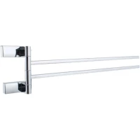 Полотенцедержатель D-Lin D253330 42,4 см, поворотный, двойной, хром