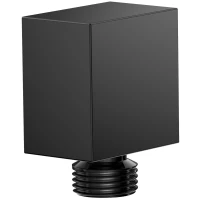 Подключение для душевого шланга AQUAme Savona AQM8713MB черный матовый