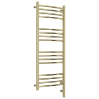 Полотенцесушитель электрический 1000x400 шампань МЭМ правый, перемычка выгнутая Сунержа Богема 3.0 020-5803-1040