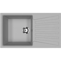 Кухонная мойка Ulgran графит U-703-342