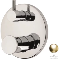Смеситель для ванны Emmevi Filobrass 85029ZI/ORS встраиваемый, золотой матовый