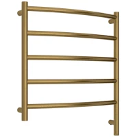 Полотенцесушитель электрический Сунержа Галант 3.1 051-6001-6060 600x600, МЭМ правый, состаренная латунь