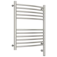 Полотенцесушитель электрический 600x500 сатин МЭМ правый, перемычка выгнутая Сунержа Богема 3.0 071-5803-6050