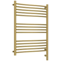 Полотенцесушитель электрический 800x600 состаренная латунь МЭМ правый Сунержа Флюид 3.0 051-5821-8060