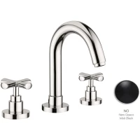 Смеситель для раковины Emmevi Spirit New 31033/NEO с донным клапаном, черный матовый