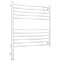 Полотенцесушитель электрический 600x600 белый глянец МЭМ левый Сунержа Флюид 3.0 12-5820-6060