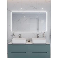 Зеркало BelBagno Marino SPC-MAR-1400-800-LED-TCH-LNZ 140x80 см, с LED-подсветкой, сенсорным выключателем, диммером