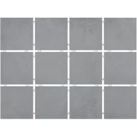 Керамогранит Kerama Marazzi Амальфи серый (12 ч. 9,8х9,8) 29,8х39,8 1271H 