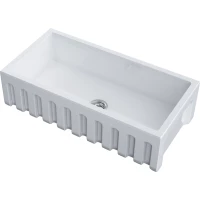 Кухонная мойка Omoikiri Natceramic Mikura 91-WH Glossy 4993260 91x46 см, белый глянец