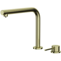 Смеситель для кухни Omoikiri Nara 2 Plus-LG 4994486 с подключением к фильтру, светлое золото