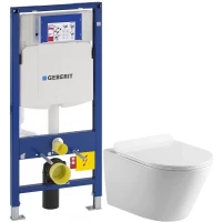 Комплект подвесной унитаз MEER MR-2102 + система инсталляции Geberit 111.300.00.5
