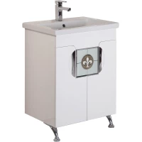 Тумба белый глянец 56 см Onika Флорена 106050