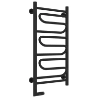 Полотенцесушитель электрический 800x400 черный матовый МЭМ левый Сунержа Элегия 2.0 31-5218-8040