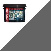 Затирка Litokol STARLIKE EVO S.120 GRIGIO PIOMBO 5кг.