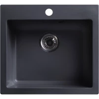 Кухонная мойка Belux KSD 4945 черный обсидиан 4810924266118