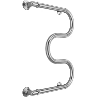 Полотенцесушитель водяной Terminus М-образный 4620768881510 632x400, бесшовный, хром