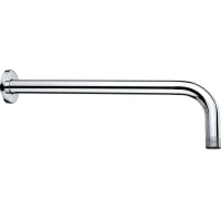 Кронштейн для верхнего душа AQG Curve 12CUR0120 305 мм, настенный, хром