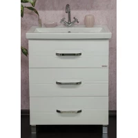 Тумба белый глянец 66,2 см Sanflor Анкона C0000002170