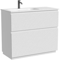 Тумба под раковину Sancos Folk Floor FL100FLW 99,5 см L, напольная, белый матовый