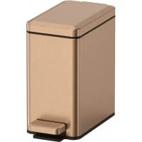 Мусорное ведро Raglo R361.606.33 6л, с педалью, медь матовая