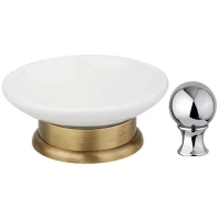 Мыльница Cezares Aphrodite APHRODITE-SODP-01 настольная, хром