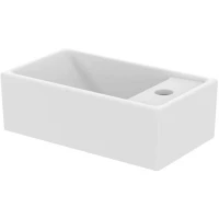 Раковина Ideal Standard I.Life S E2112V1 37x21 см L, рукомойник, белый матовый